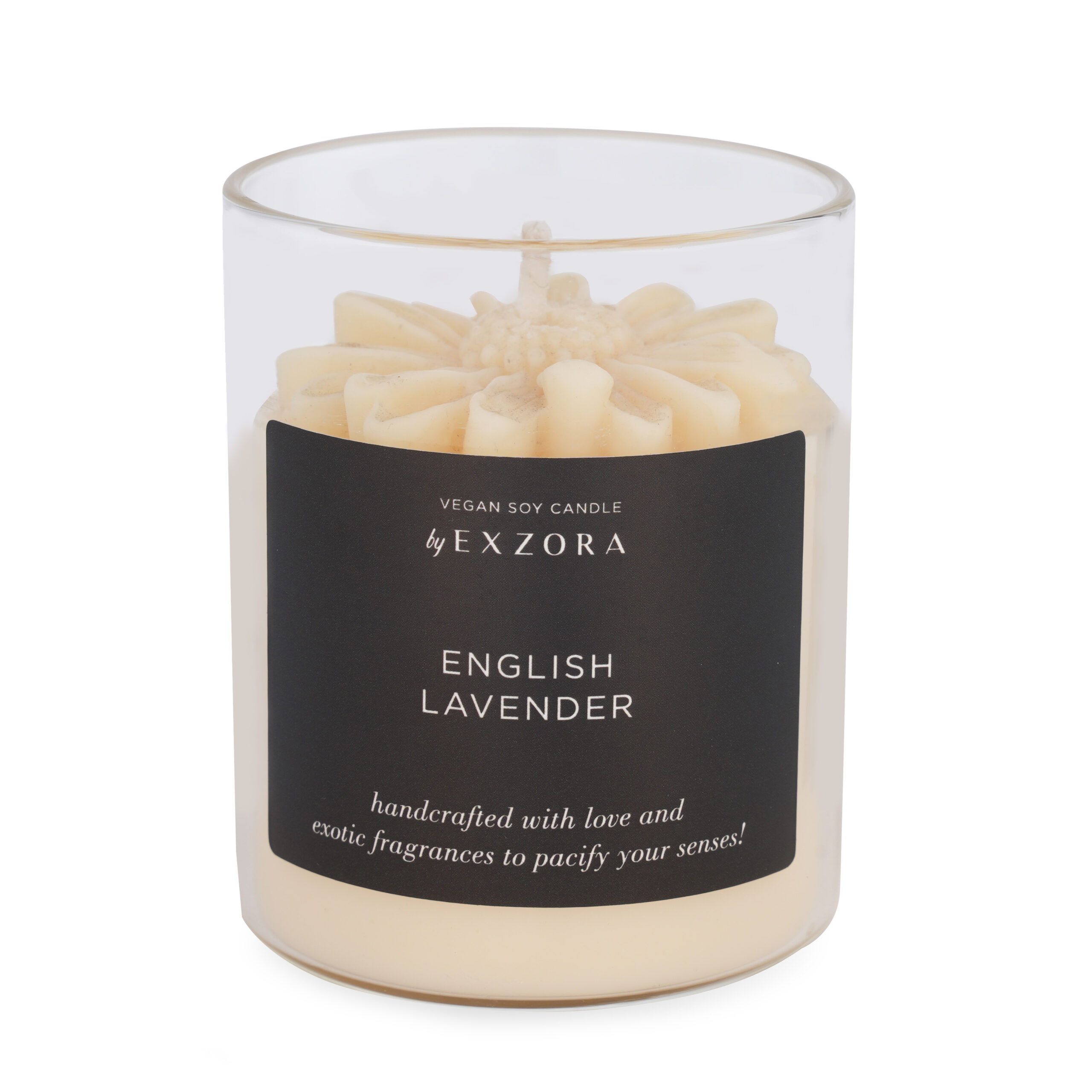 Luxurious English Lavender Soy Vegan Candle - Image 6